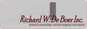 Richard W. De Boer Inc. Custom home and commercial builder