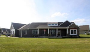 Custom designed and built home in Lawton, MI-1